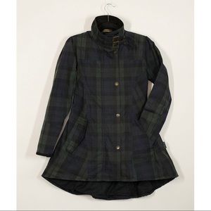Oxford-Blue - Tartan Waxed Jacket